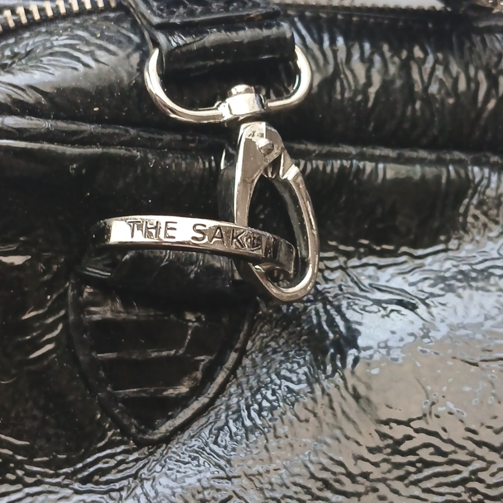The Sak Unique Patent Leather Shoulder Bag - Picture 15 of 16